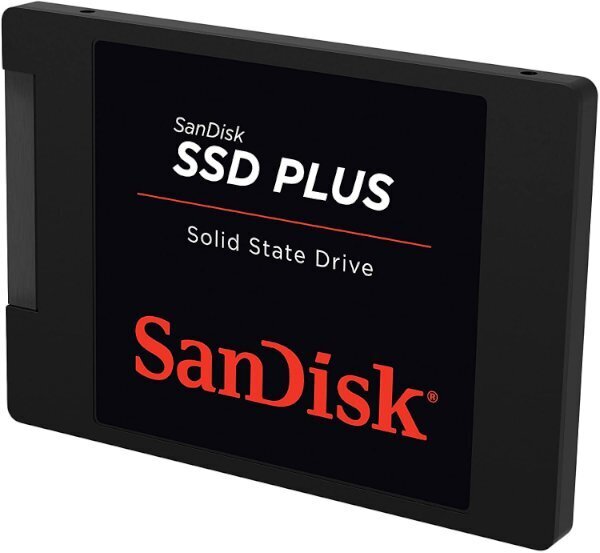 דיסק פנימי SanDisk SSD PLUS 1TB 2.5 SATA III R 535MB/s W 450MB/s - Cryptech