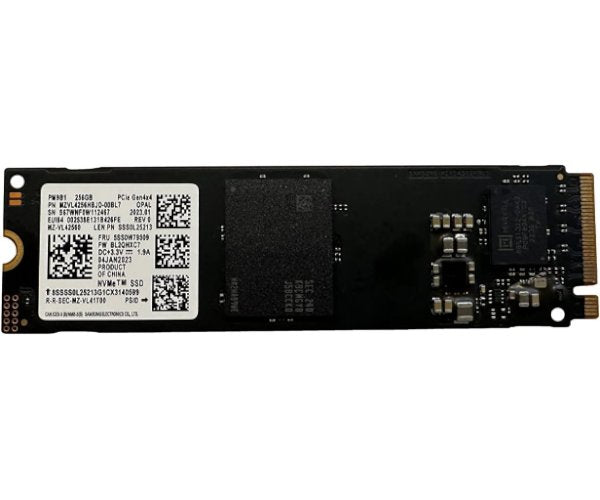 דיסק פנימי Samsung PM9B1 256GB NVME PCIE4.0X04 3300/1250 R/W