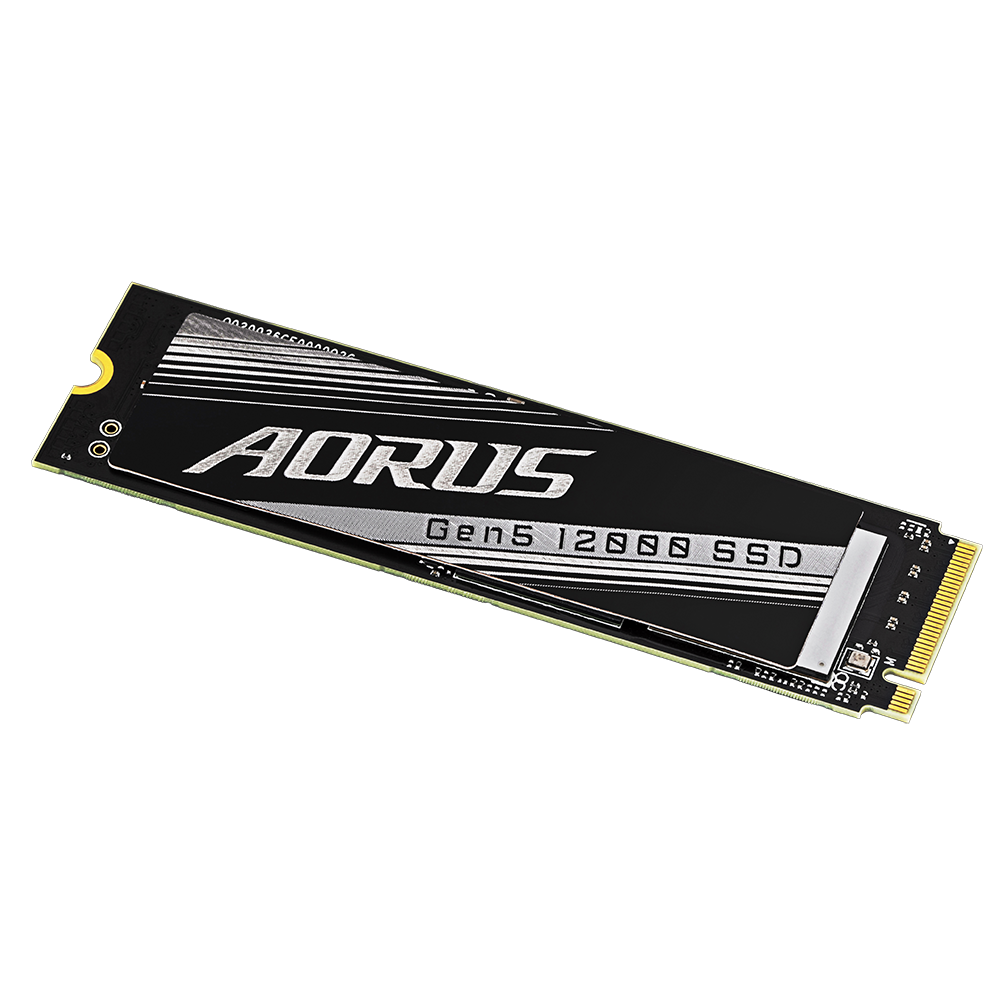 דיסק פנימי AORUS Gen5 NVME 2TB up to 12400/11800 MB/s Read/Write - Cryptech