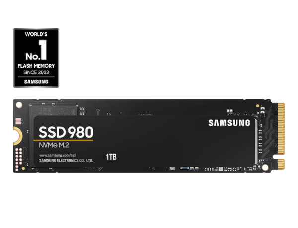 דיסק פנימי Samsung 980 1TB NVME GEN 3 PCIE 3.0X4 NVME 1.4 - Cryptech