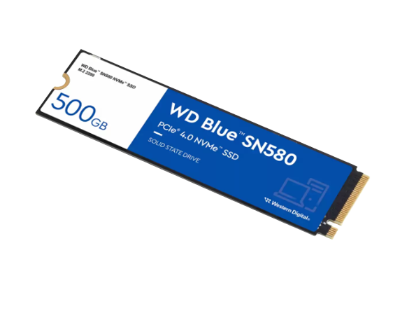 דיסק פנימי Western Digital Blue SN580 500GB NVMe Gen4.0 - Cryptech