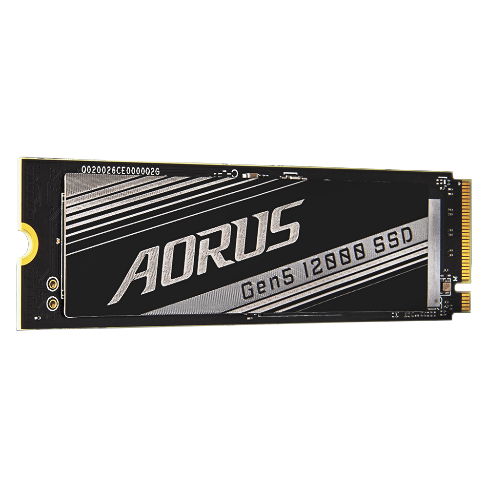 דיסק פנימי AORUS Gen5 NVME 2TB up to 12400/11800 MB/s Read/Write - Cryptech