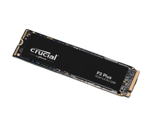 דיסק פנימי Crucial P3 Plus 4TB PCIe Gen4 M.2 2280 SSD - Cryptech