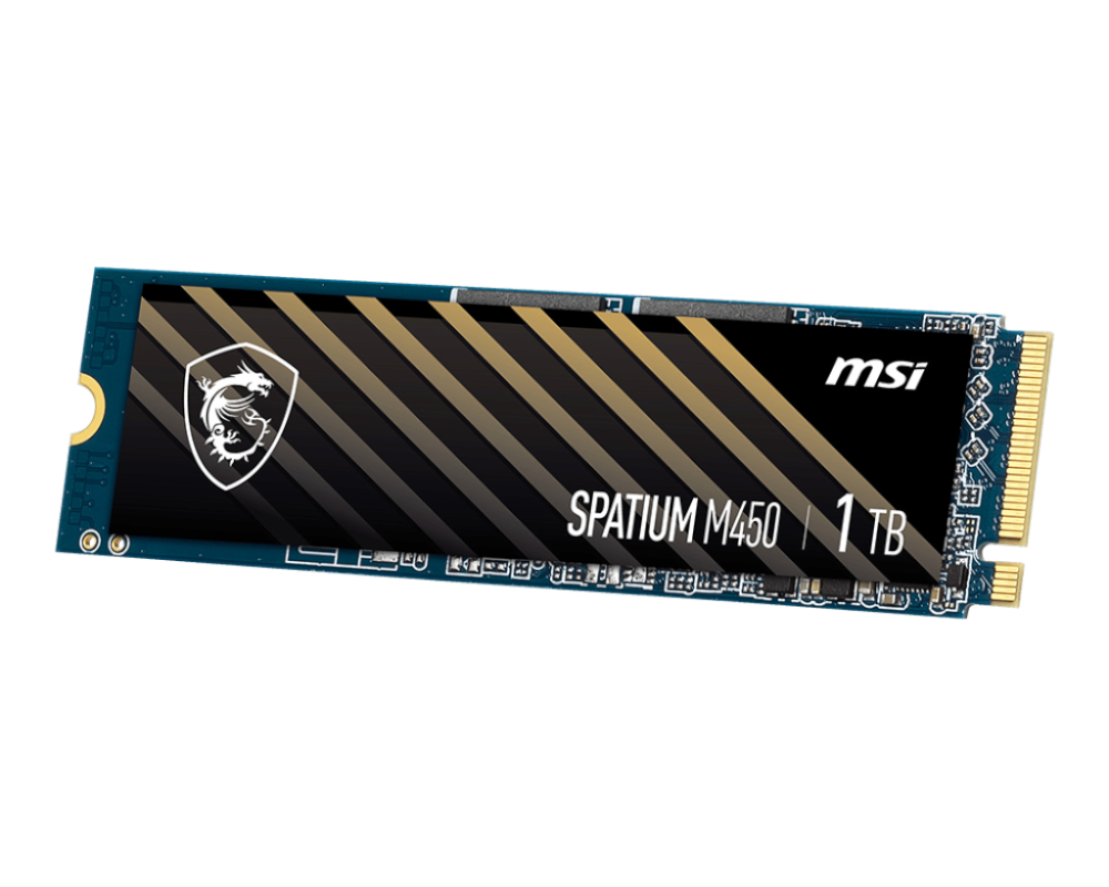 דיסק פנימי MSI M450 SPATIUM 1TB NVME GEN4X4 2280 SSD - Cryptech