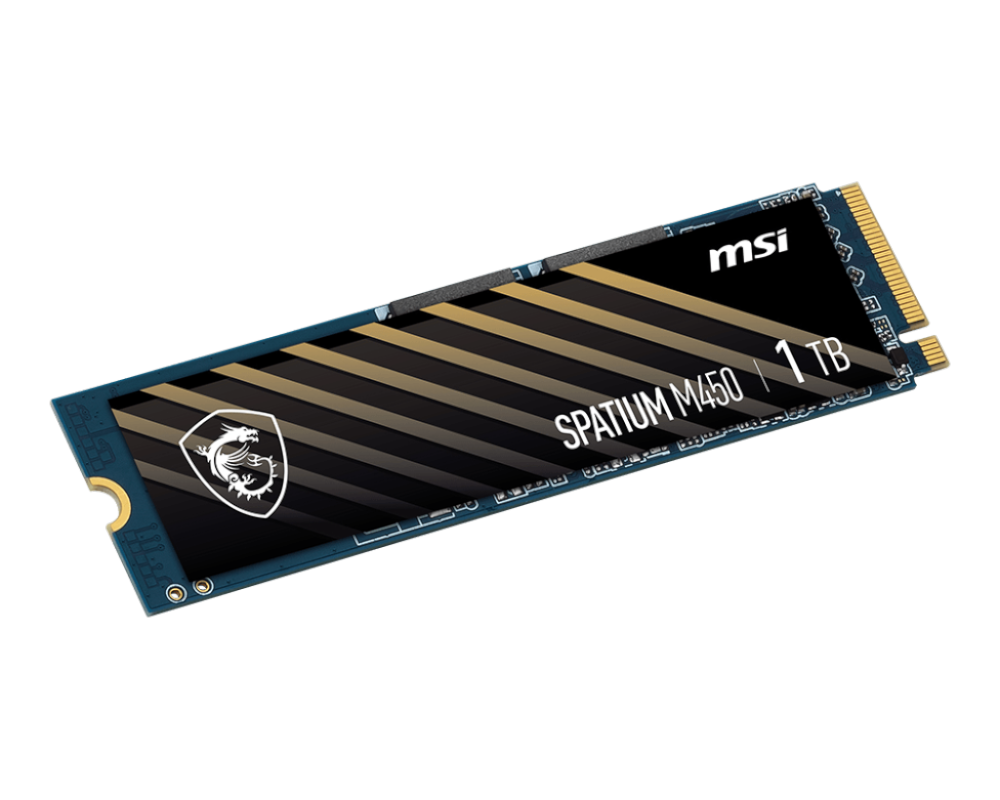 דיסק פנימי MSI M450 SPATIUM 1TB NVME GEN4X4 2280 SSD - Cryptech