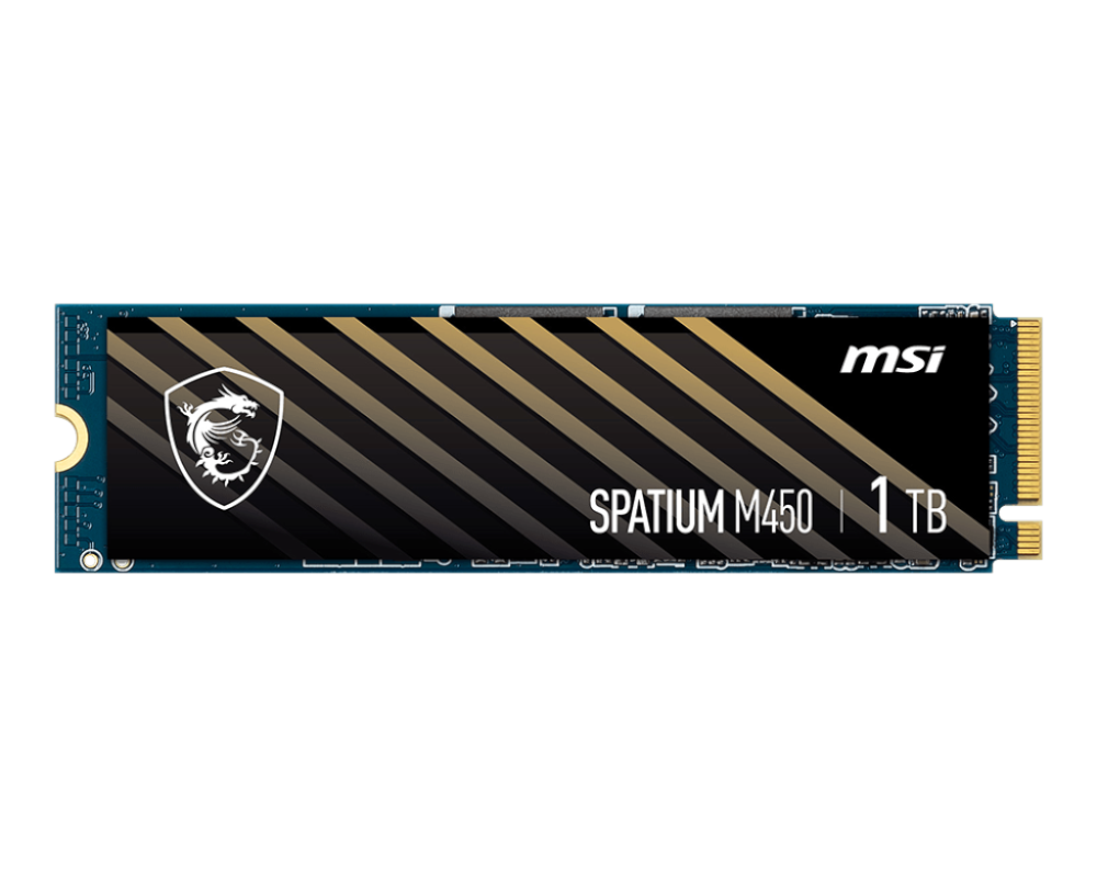 דיסק פנימי MSI M450 SPATIUM 1TB NVME GEN4X4 2280 SSD - Cryptech