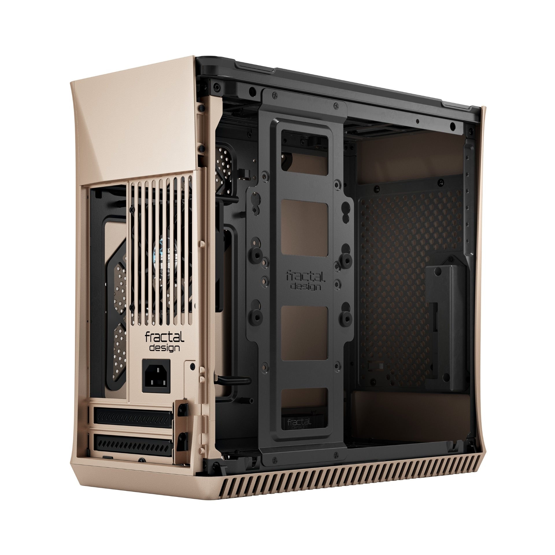 FRACTAL DESIGN ERA ITX GOLD - TG - Cryptech