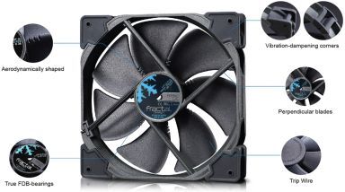 FRACTAL DESIGN FAN VENTURI HP-14 PWM - Cryptech