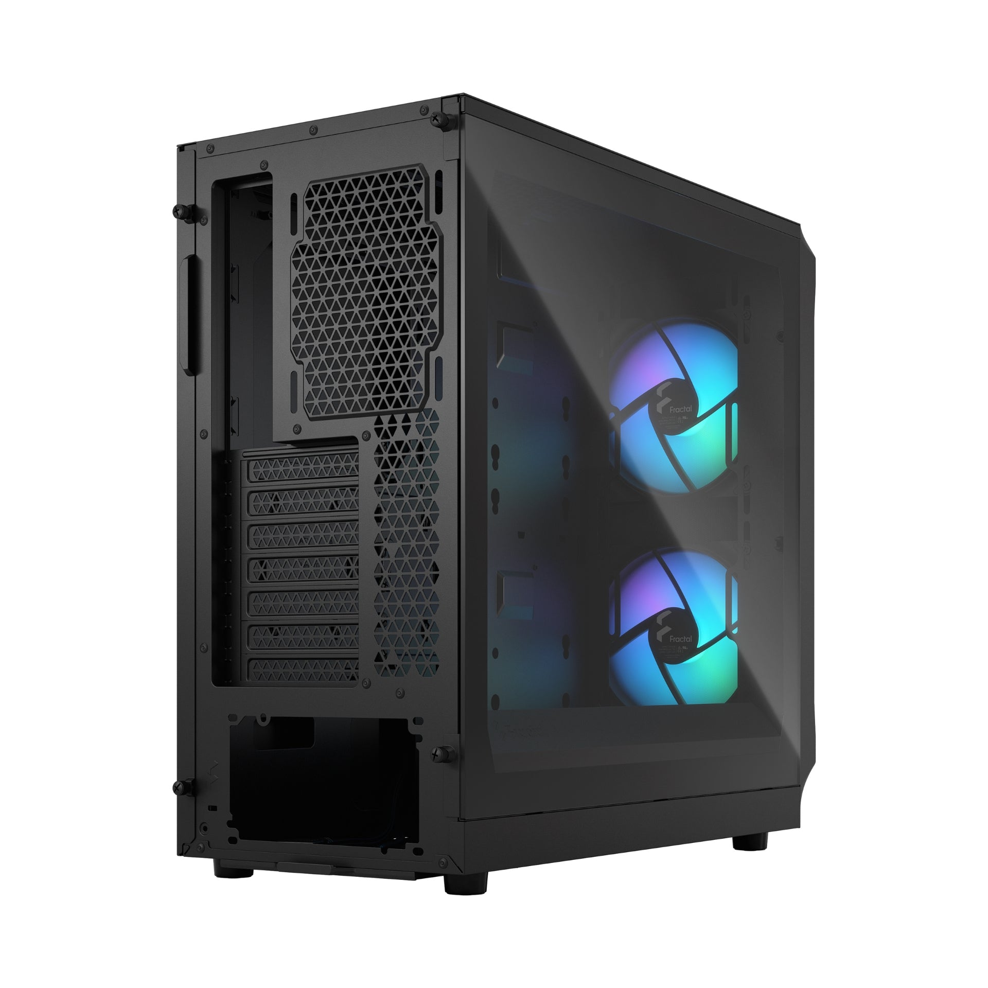 FRACTAL DESIGN FOCUS 2 RGB BLACK TG CLEAR TINT - Cryptech