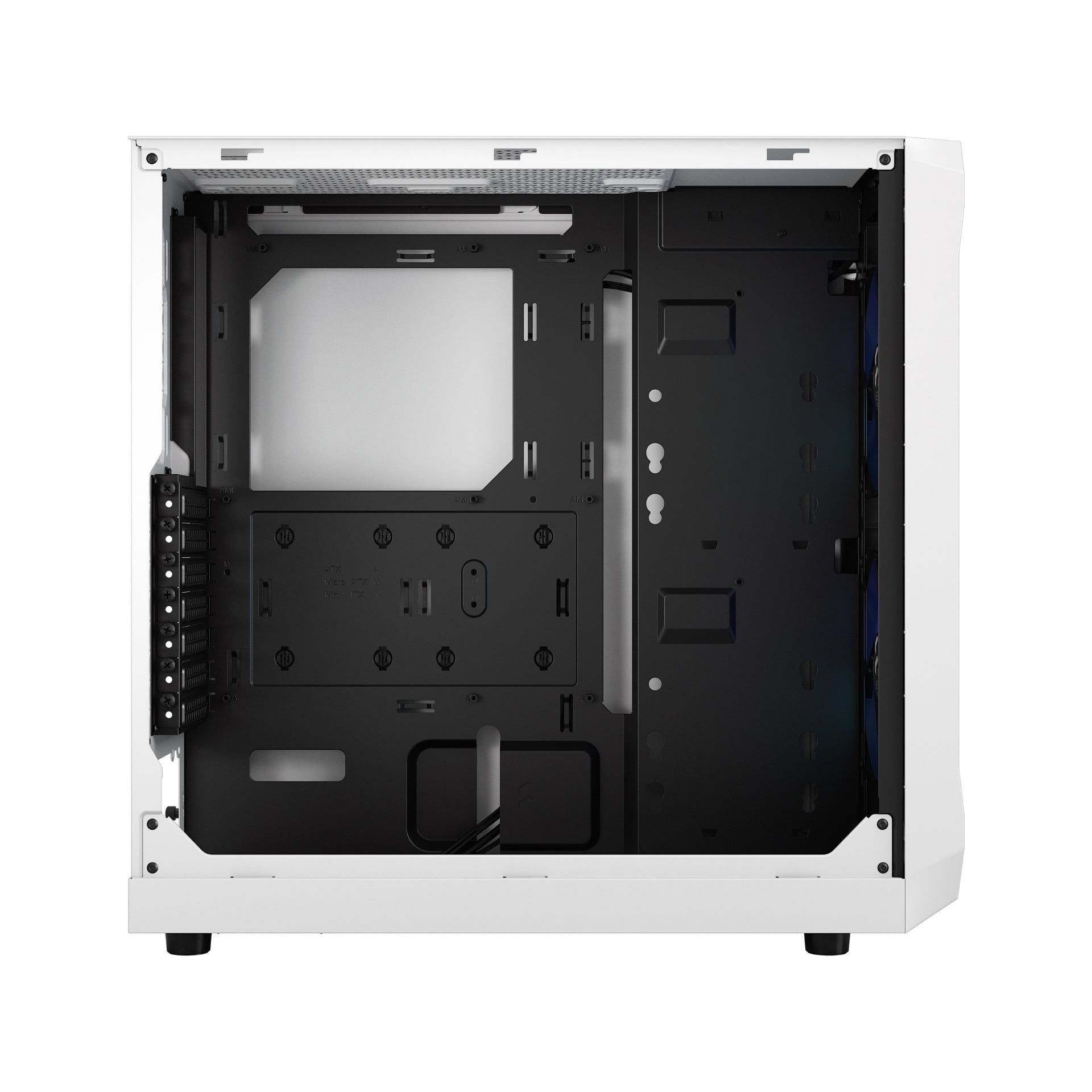 FRACTAL DESIGN FOCUS 2 RGB WHITE TG CLEAR TINT - Cryptech