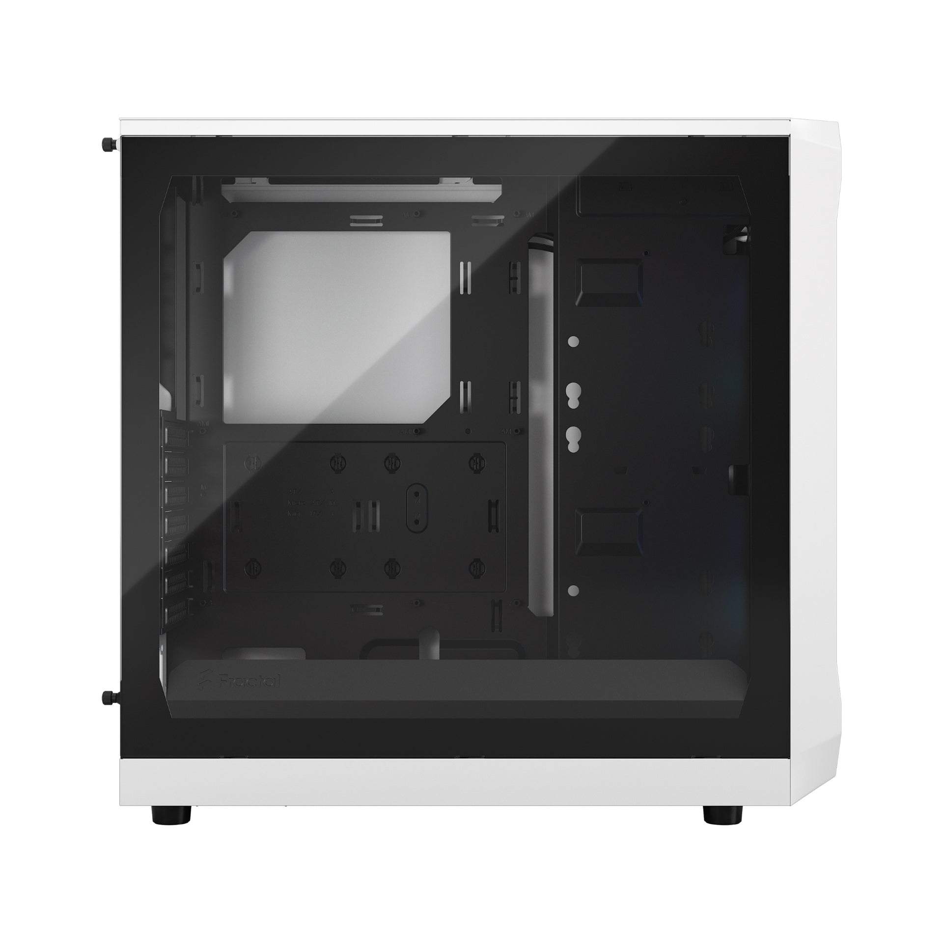 FRACTAL DESIGN FOCUS 2 RGB WHITE TG CLEAR TINT - Cryptech