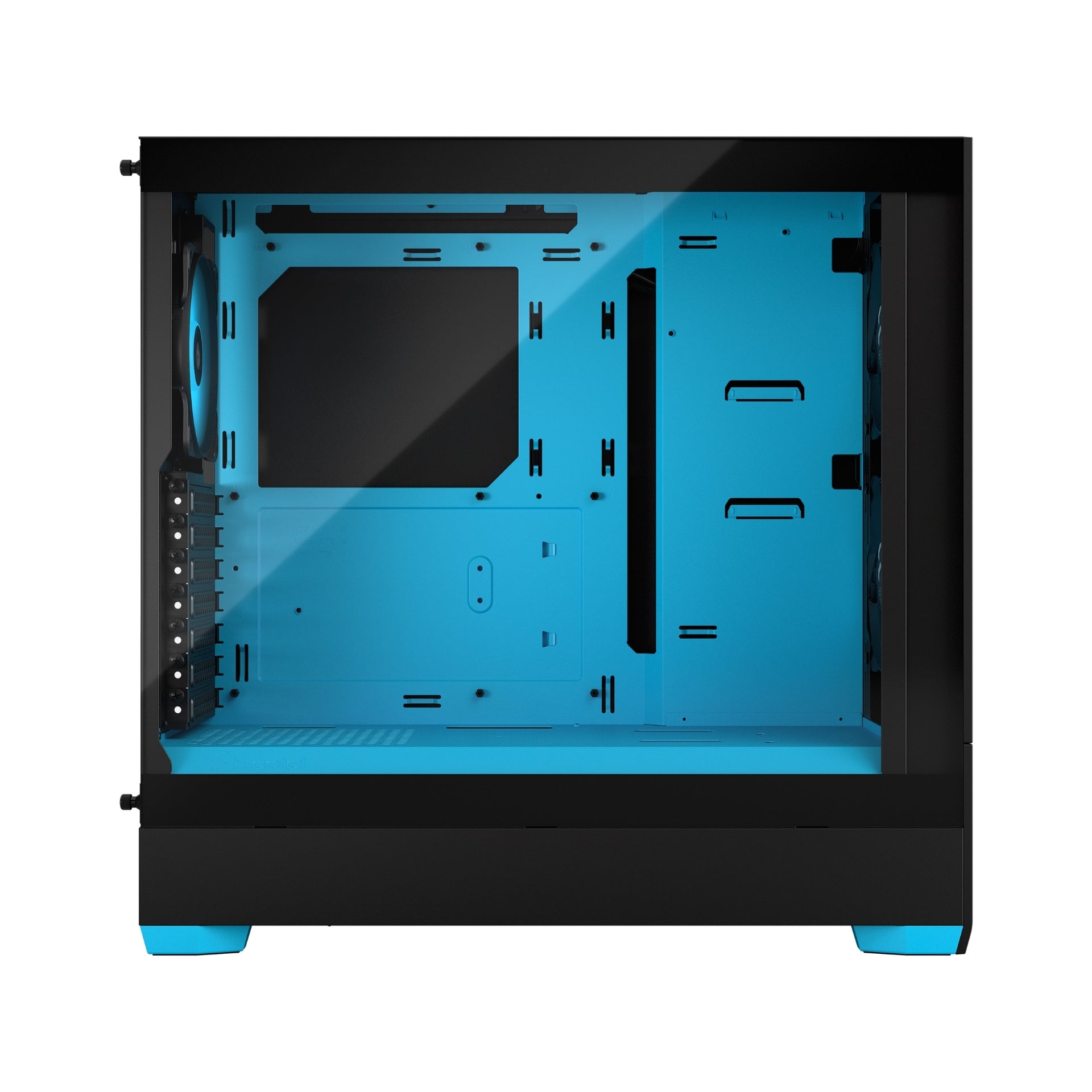 FRACTAL DESIGN POP AIR RGB CYAN CORE TG CLEAR TINT