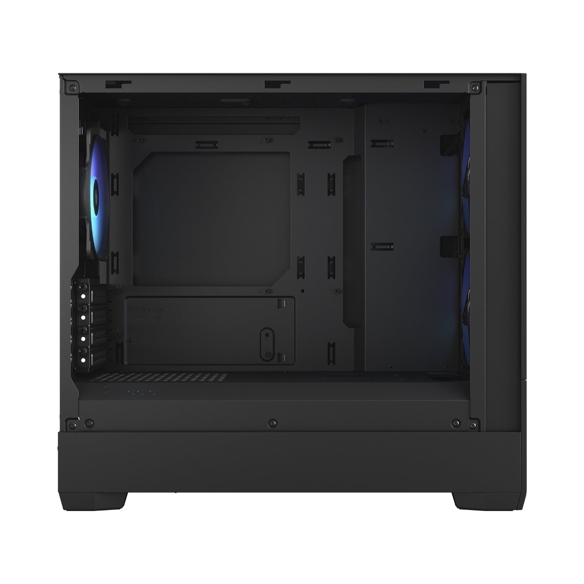 FRACTAL DESIGN POP MINI AIR RGB BLACK TG CLEAR TINT