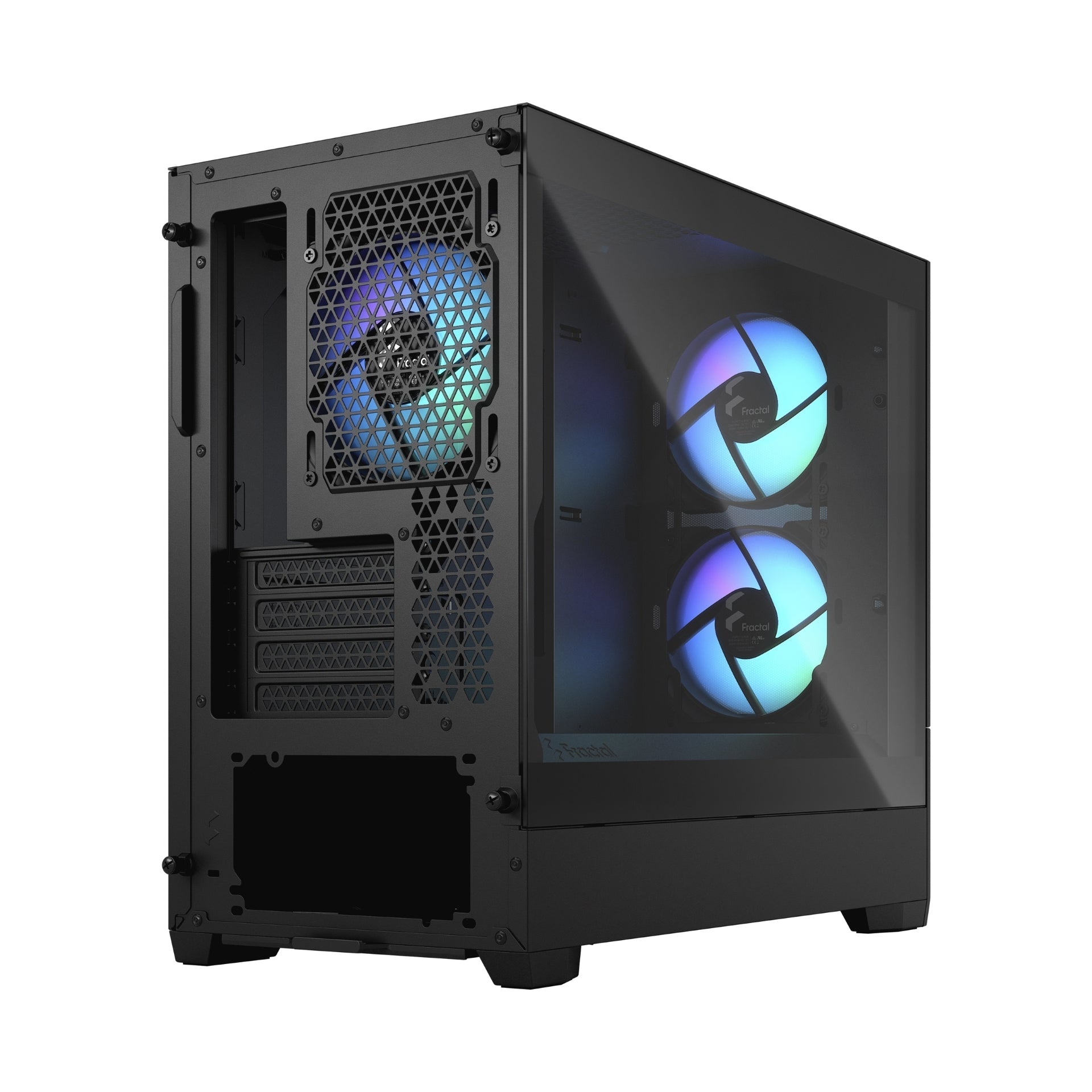 FRACTAL DESIGN POP MINI AIR RGB BLACK TG CLEAR TINT