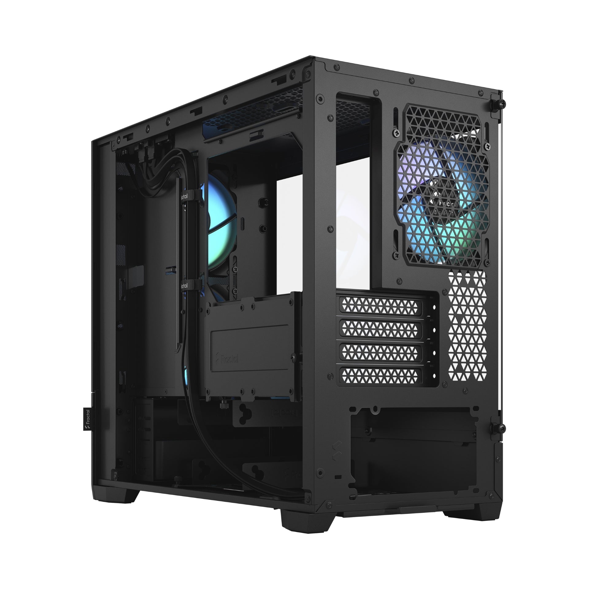 FRACTAL DESIGN POP MINI AIR RGB BLACK TG CLEAR TINT