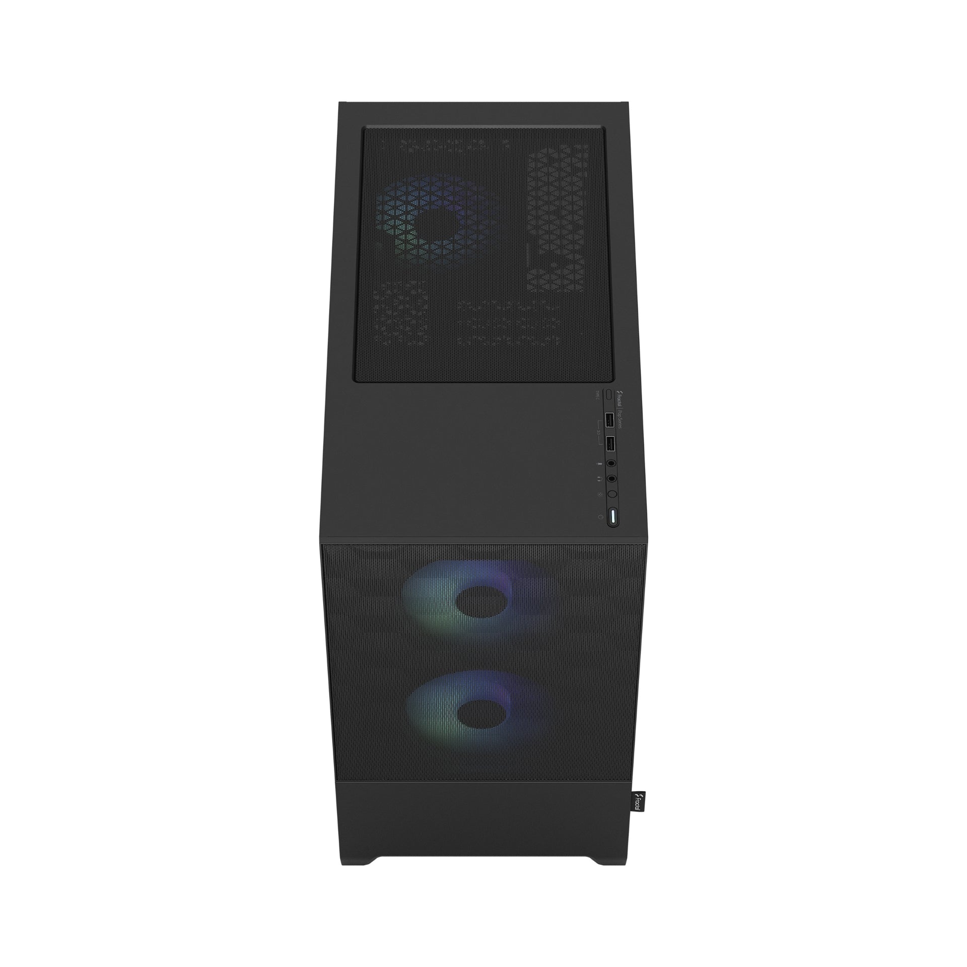 FRACTAL DESIGN POP MINI AIR RGB BLACK TG CLEAR TINT