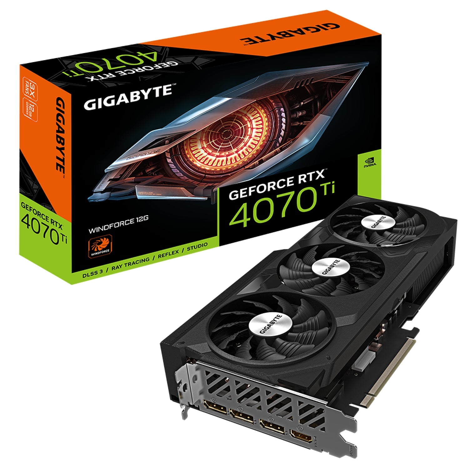 GeForce RTX 4070 Ti WINDFORCE 12G