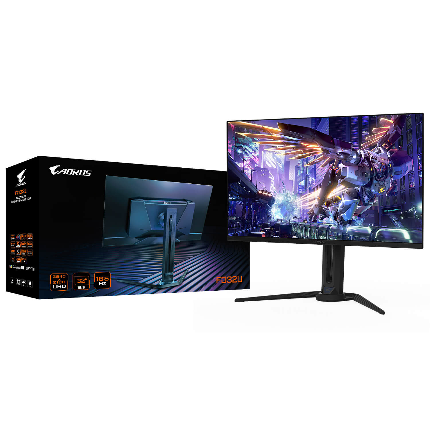 Gigabyte 32’’ AORUS OLED UHD 165Hz 0.03ms Gaming Monitor