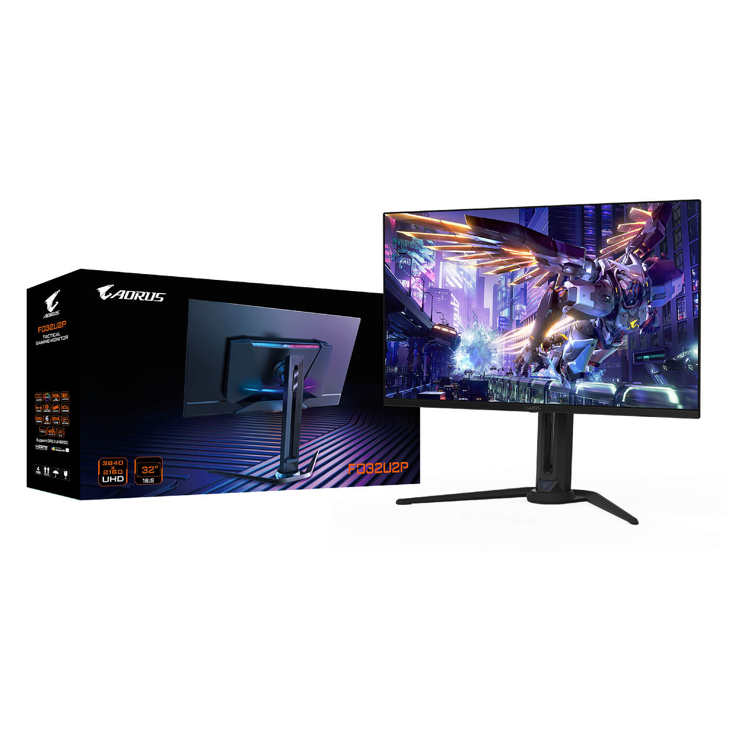 Gigabyte 32’’ AORUS OLED UHD 240Hz 0.03ms Gaming Monitor