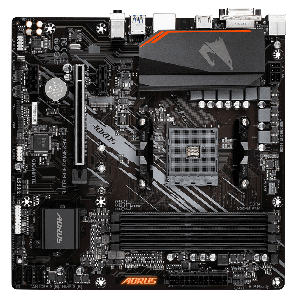 GIGABYTE A520M AORUS ELITE