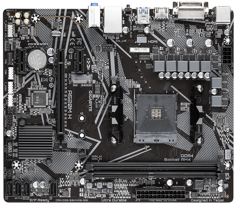 Gigabyte A520M H