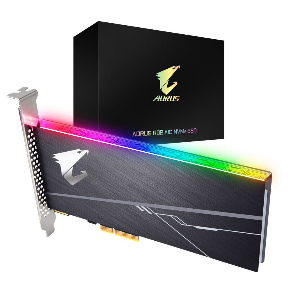 GIGABYTE AORUS RGB AIC NVME SSD 512GB