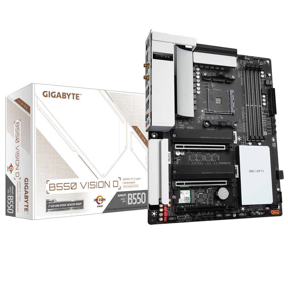 Gigabyte B550 VISION D