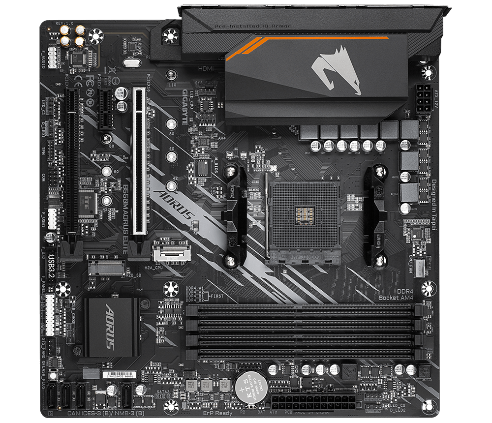 GIGABYTE B550M AORUS ELITE