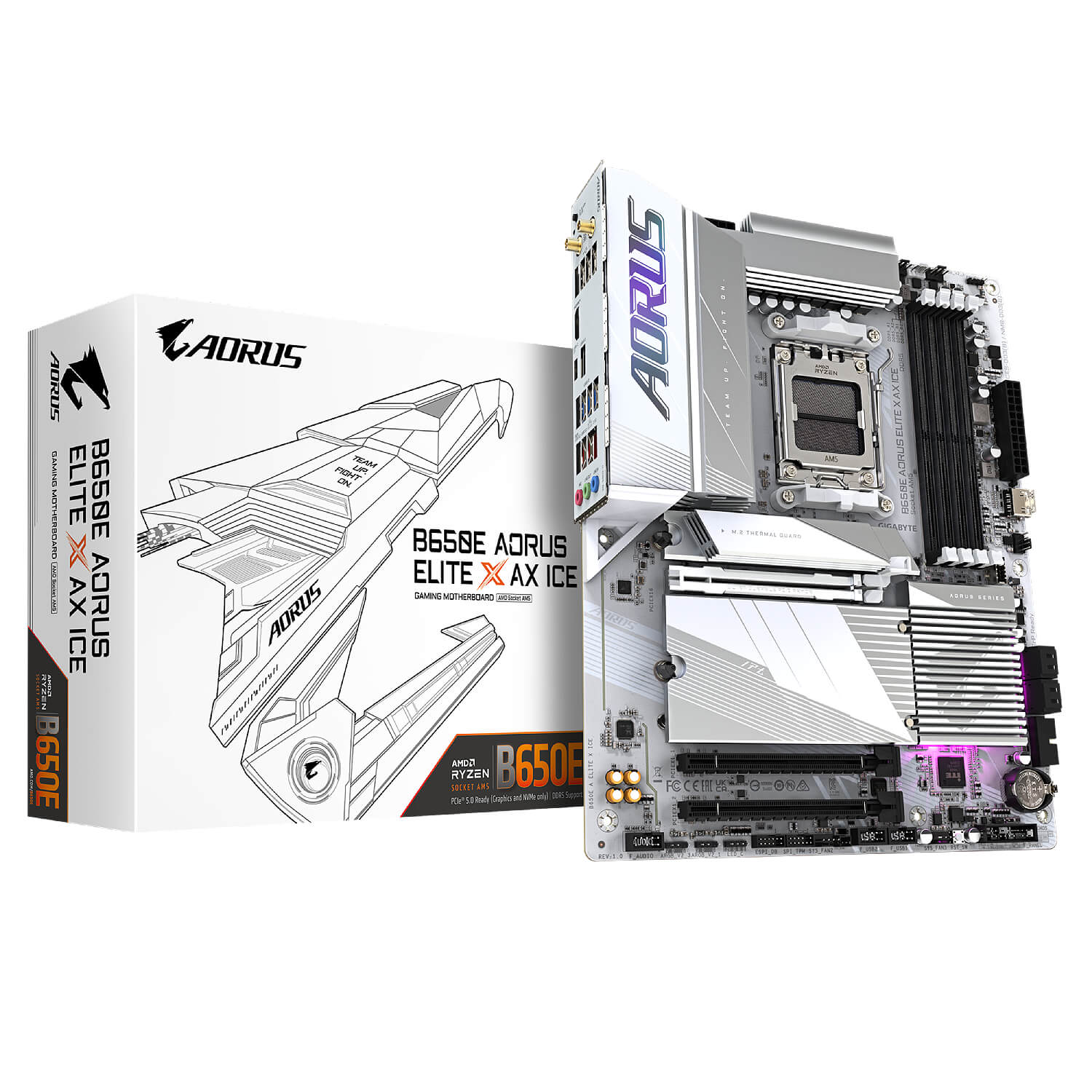 Gigabyte B650E AORUS ELITE X ICE