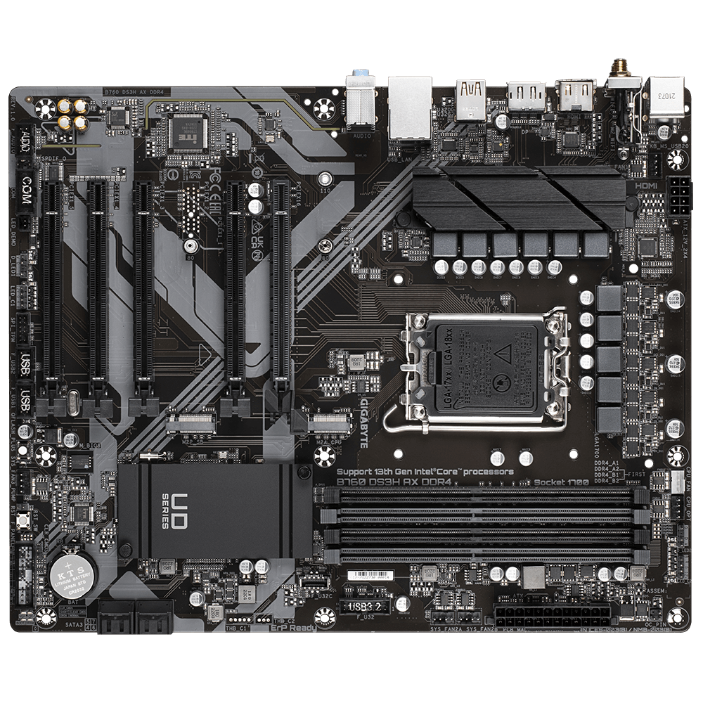 GIGABYTE B760 DS3H AX DDR4