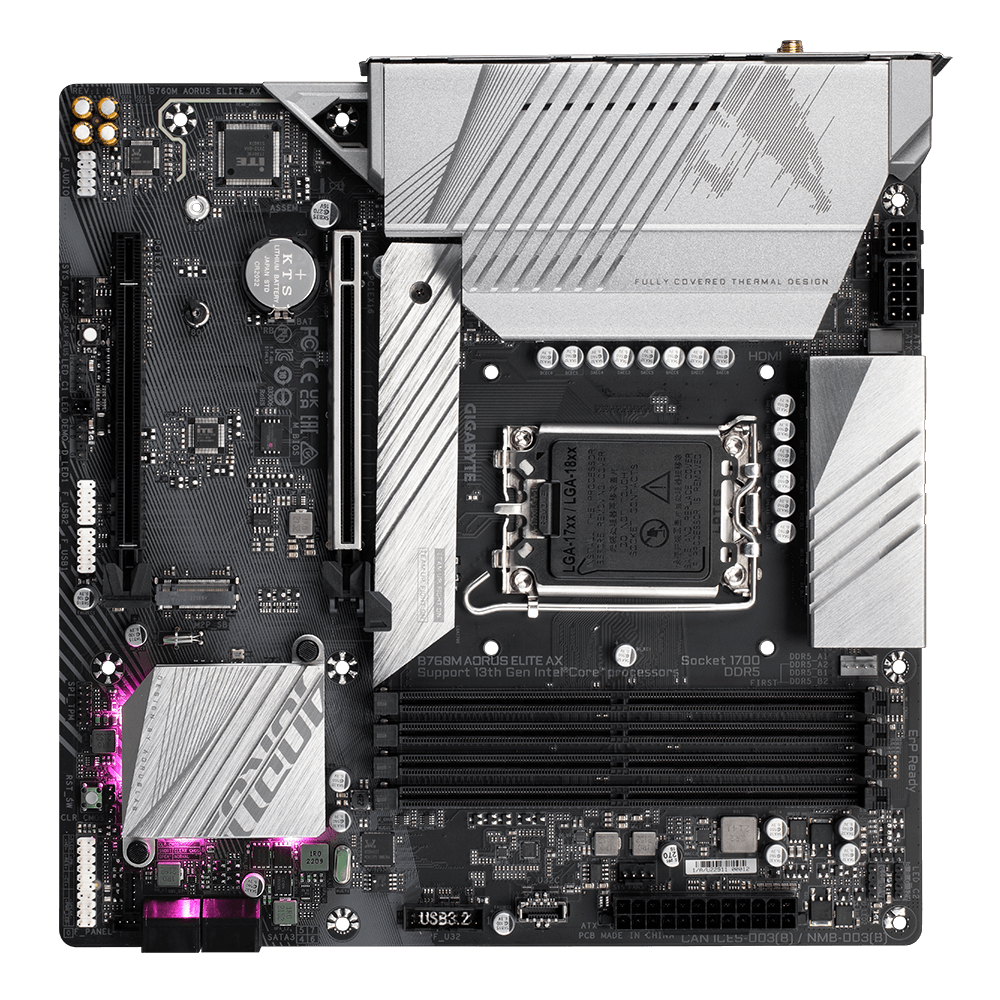 GIGABYTE B760M AORUS ELITE AX