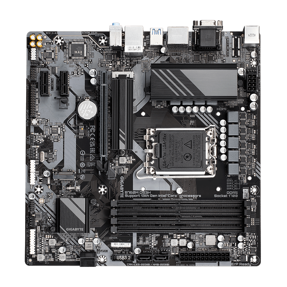 Gigabyte B760M DS3H