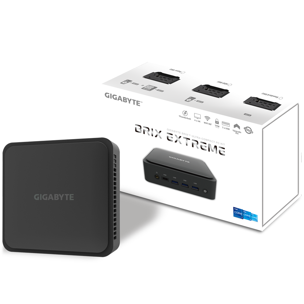 GIGABYTE BRIX BAREBONE GB-BEI3-1220