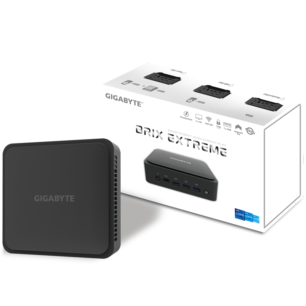 GIGABYTE BRIX BAREBONE GB-BEI5-1240