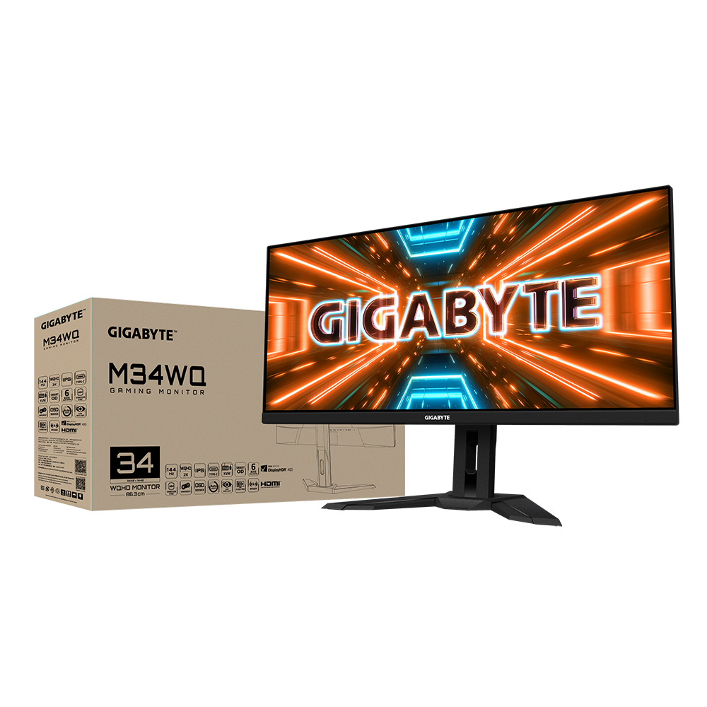 Gigabyte GAMING Monitor 34’’ IPS WQHD 144Hz 1ms