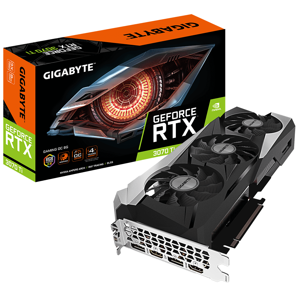 Gigabyte GeForce RTX 3070 Ti GV-N307TGAMING OC-8GD