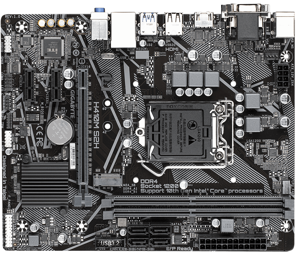 GIGABYTE H410M S2H