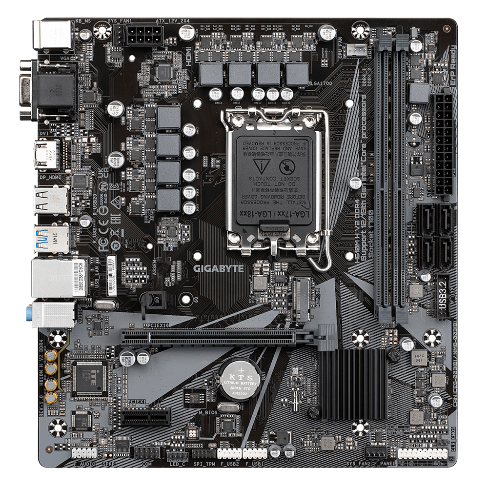 Gigabyte H610M H V2 DDR4