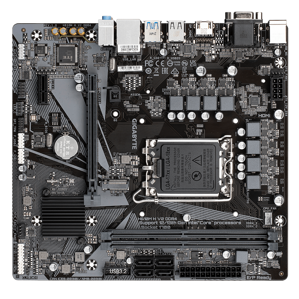 Gigabyte H610M H V2 DDR4