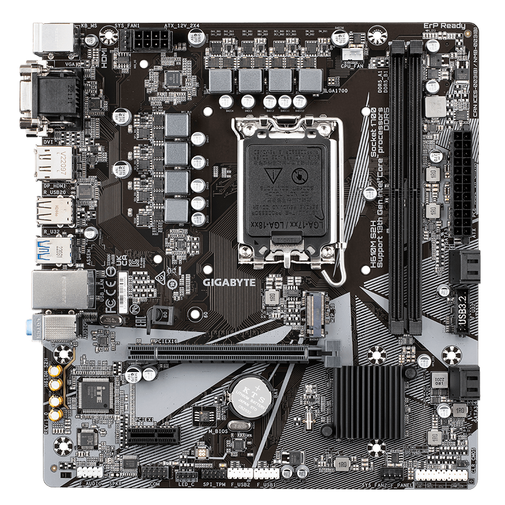 GIGABYTE H610M S2H