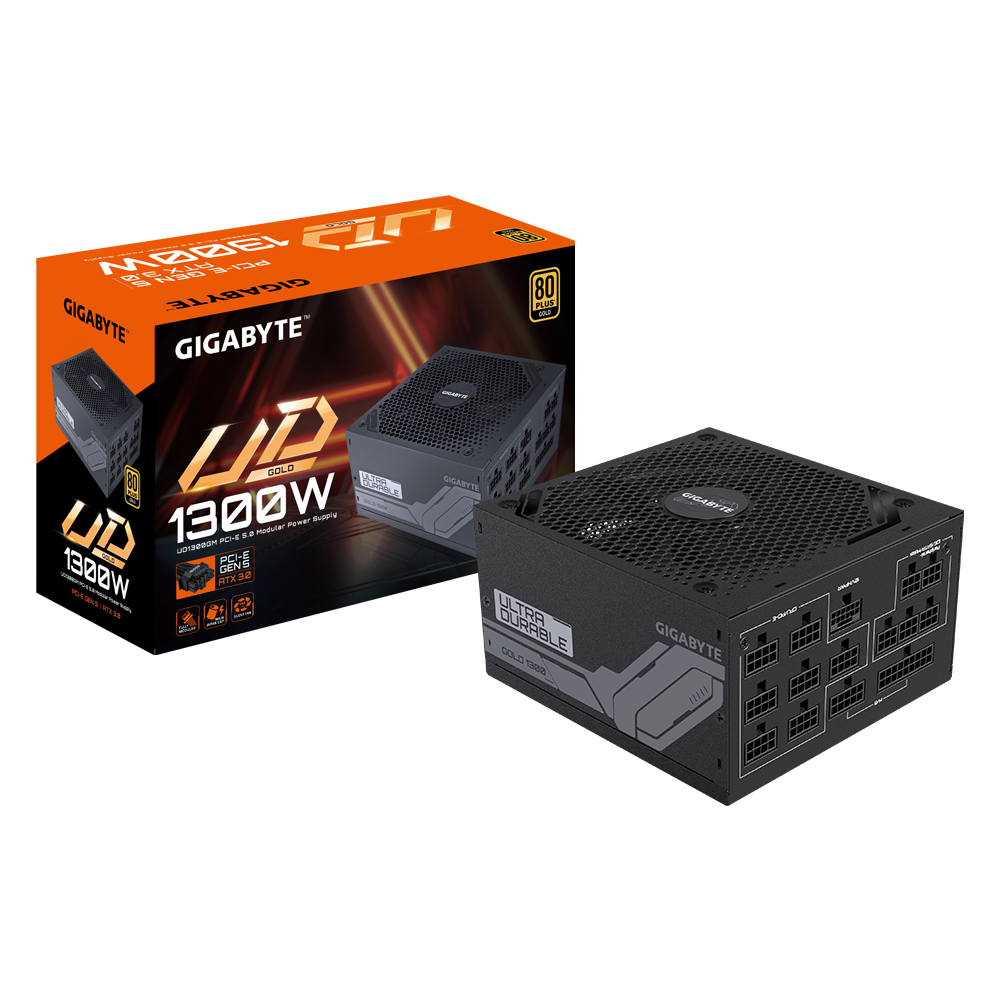 GIGABYTE PSU 1300W (ATX3.0) GOLD 80 + MODULAR