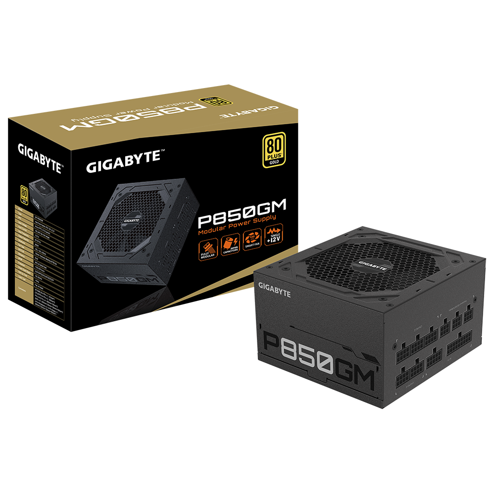 GIGABYTE PSU 850W PFC GOLD 80 + MODULAR