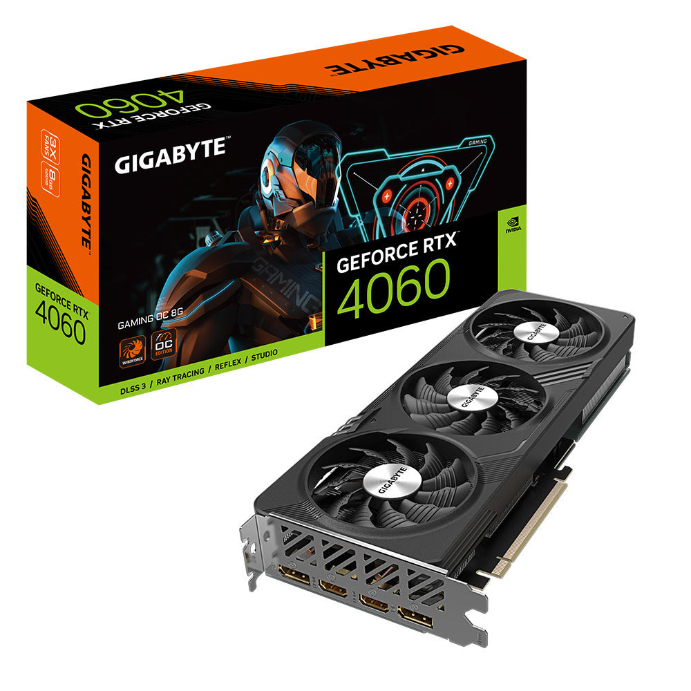 GIGABYTE RTX 4060 (DLSS 3) GV-N4060GAMING OC-8GD