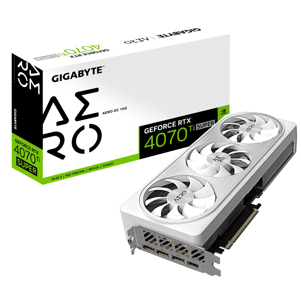 Gigabyte RTX 4070Ti SUPER GV-N407TSAERO OC-16GD