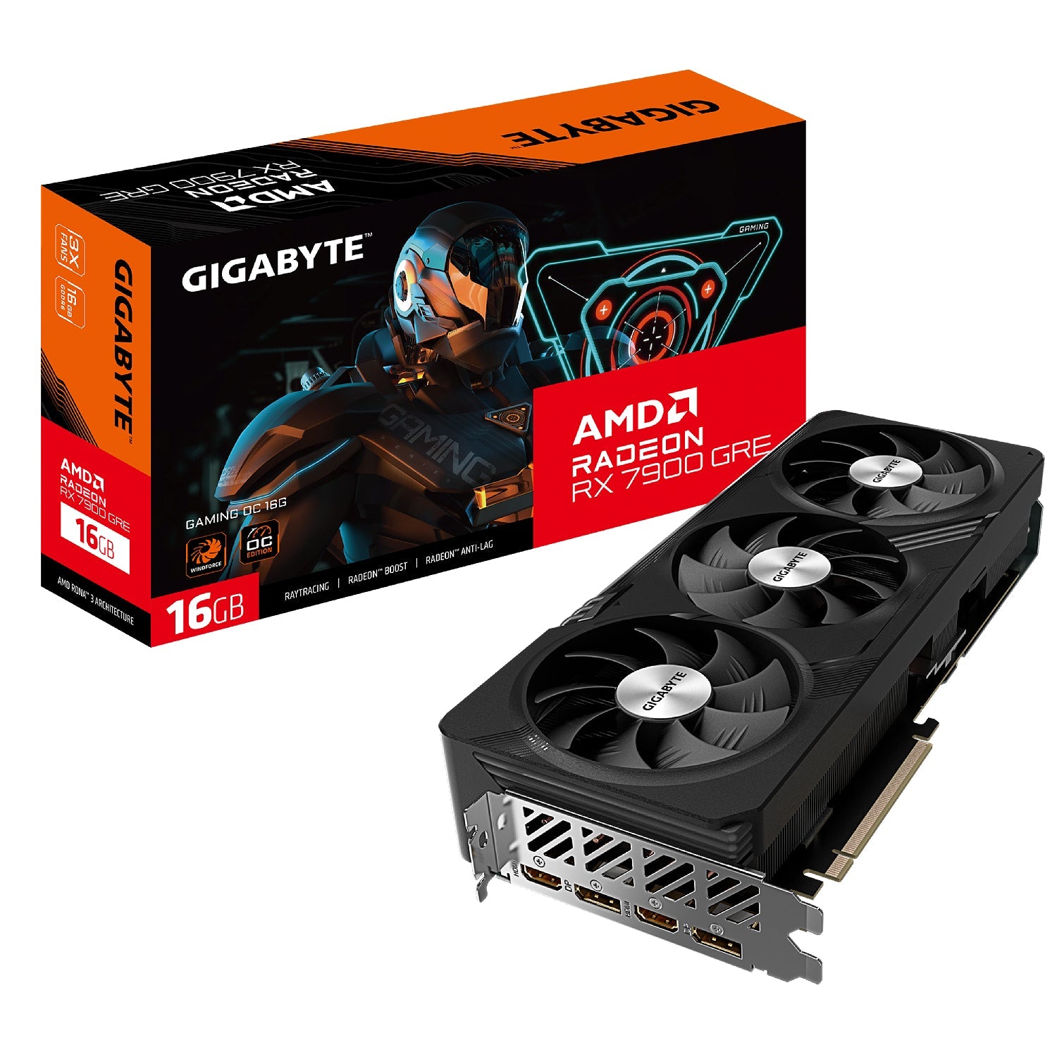 Gigabyte RX 7900 GRE GV-R79GREGAMING OC-16GD