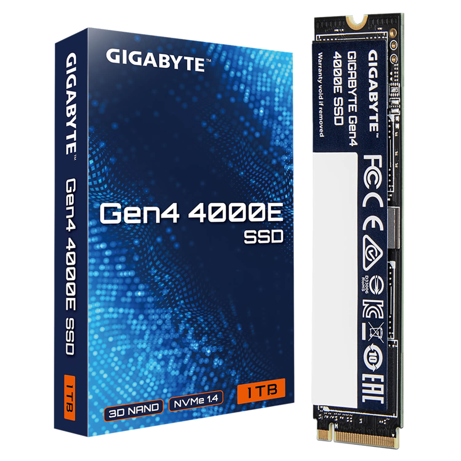 Gigabyte SSD 1.0TB 4000E Gen4 M.2 2280 NVMe