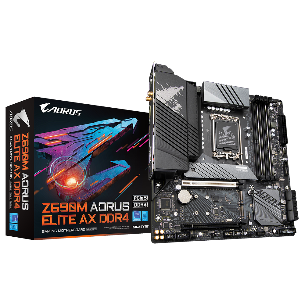 GIGABYTE Z690M AORUS ELITE AX DDR4