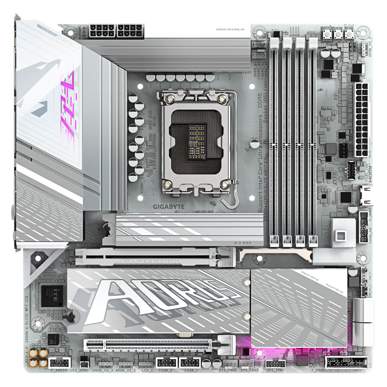 Gigabyte Z890M AORUS ELITE WiFi7 ICE