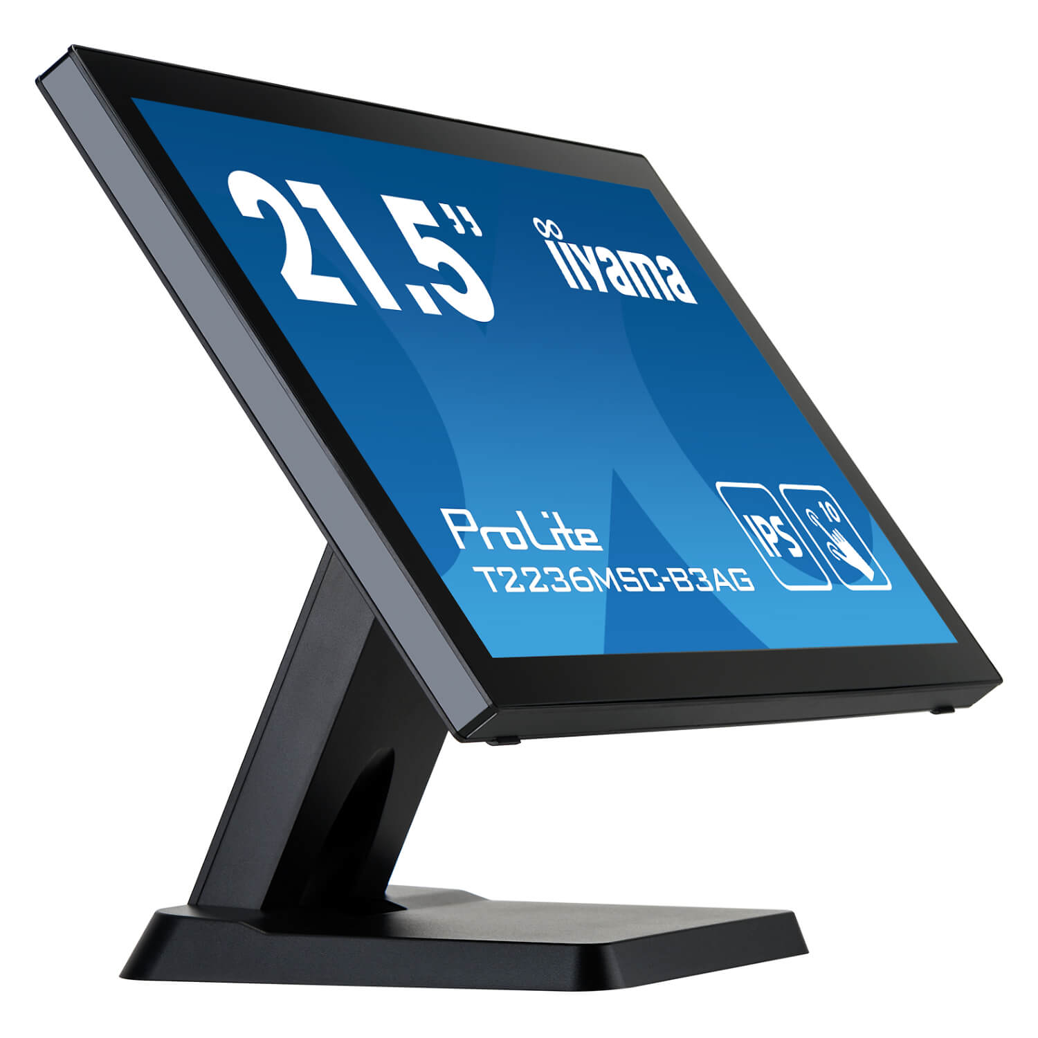 IIYAMA 21.5’ PROLITE FHD 5MS IPS 10PT TOUCH MONITOR