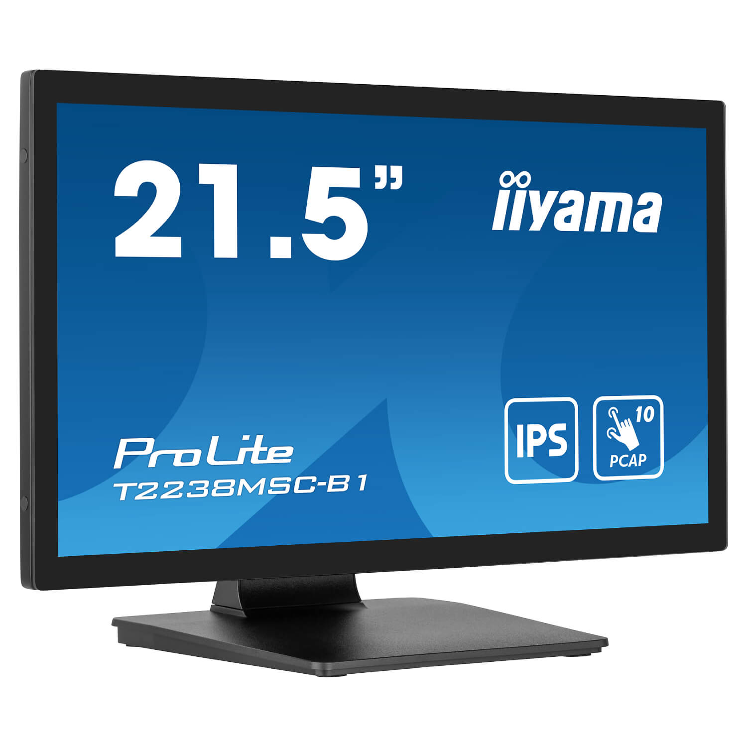 IIYAMA 21.5’ PROLITE FHD IPS 5MS PCAP 10PT TOUCH MONITOR